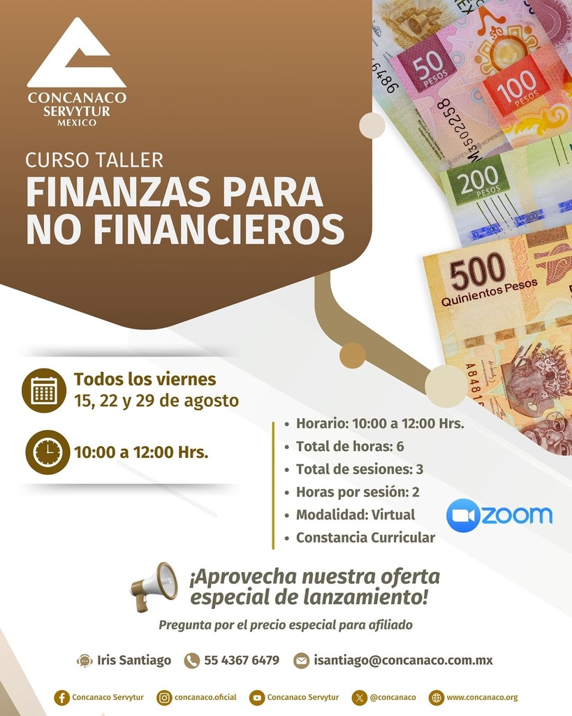 Curso Taller Finanzas para No Financieros