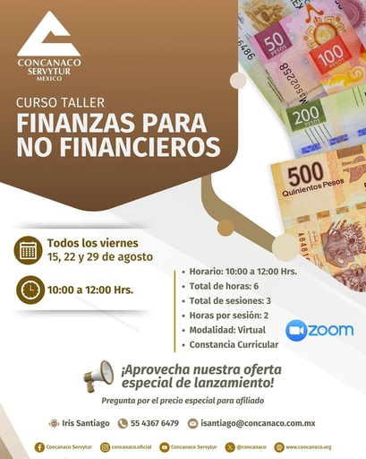 Curso Taller Finanzas para No Financieros