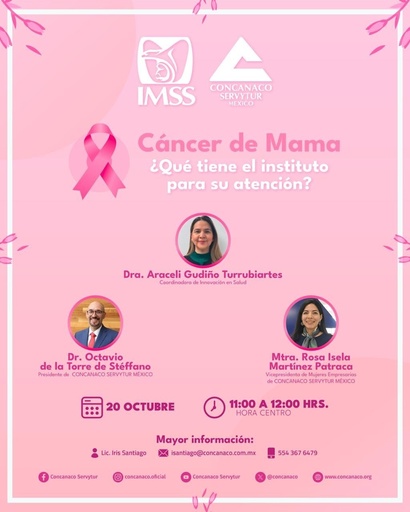 Cáncer de Mama “¿Qué tiene el Instituto para su atención?” 