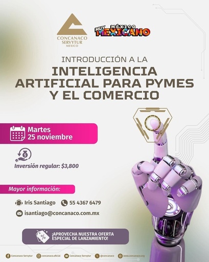 Curso- “Introducción a la Inteligencia Artificial para PYMES y el Comercio”