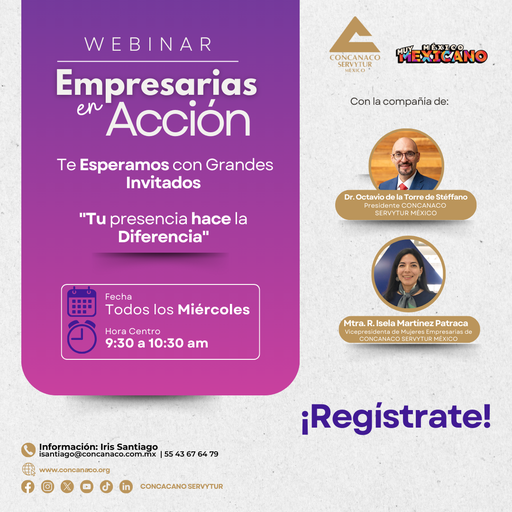 Webinar Empresarias en Acción 